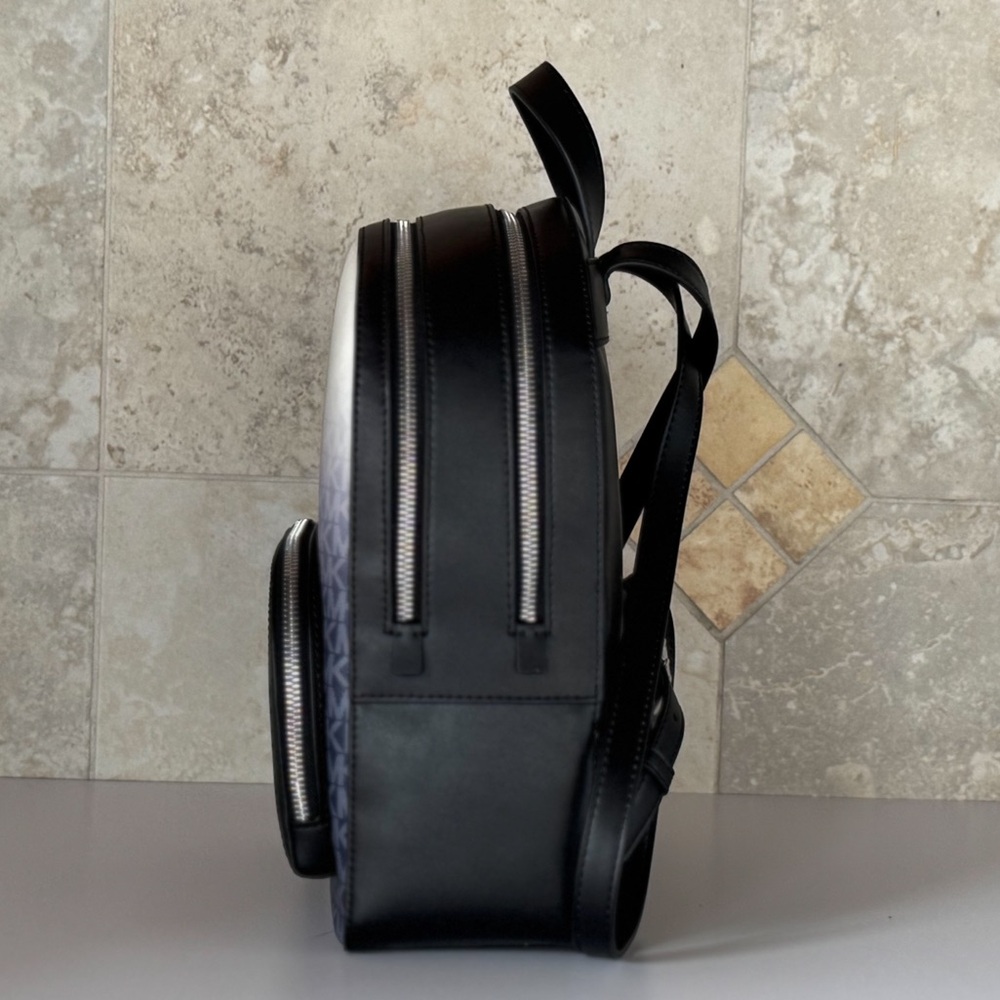 Michael Kors Jaycee Medium Backpack MK Ombre Black Multi - Picture 6 of 14